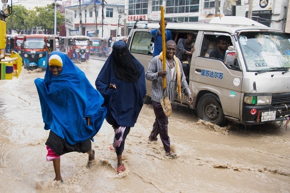 Katastrofalne powodzie w Somalii, wiele ofiar