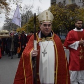 Procesji przewodniczył bp Marek Marczak.