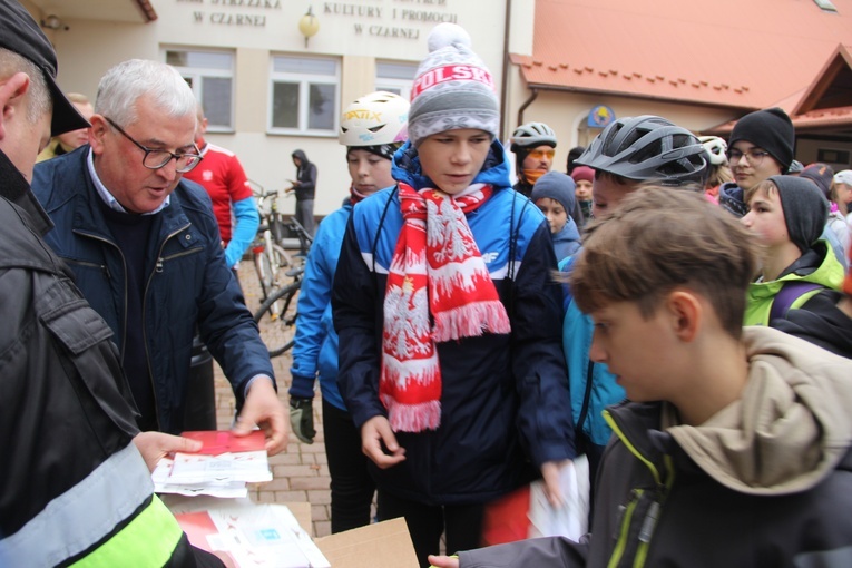 Czarna. V Patriotyczny Rajd Rowerowy