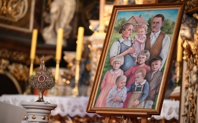 Relikwie rodziny Ulmów w katedrze