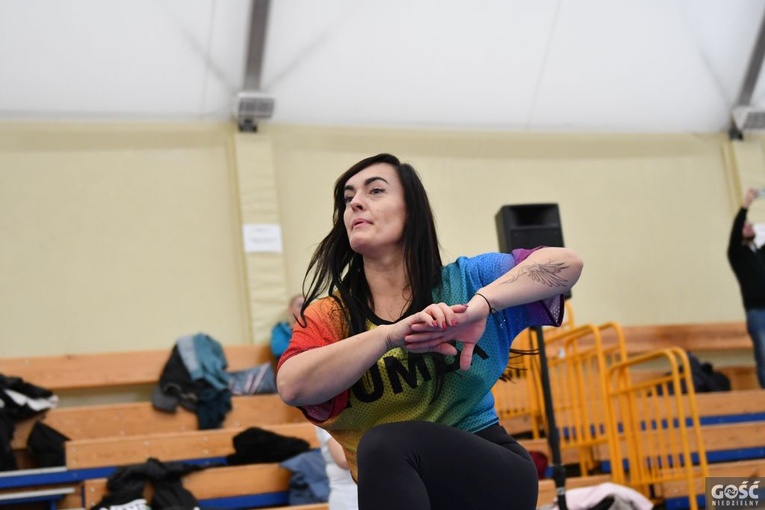 Międzypokoleniowa zumba w Zielonej Górze
