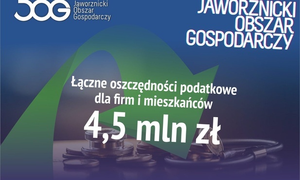 Jaworzno. Podatkowe korzyści. Dobra wiadomość dla przedsiębiorców