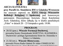 Cykl wykładów potrwa od 20 do 23 listopada.