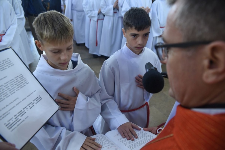 Lektorzy w bazylice św. Małgorzaty