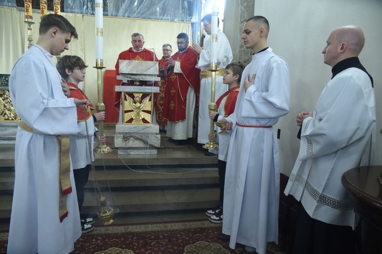 Lektorzy w bazylice św. Małgorzaty