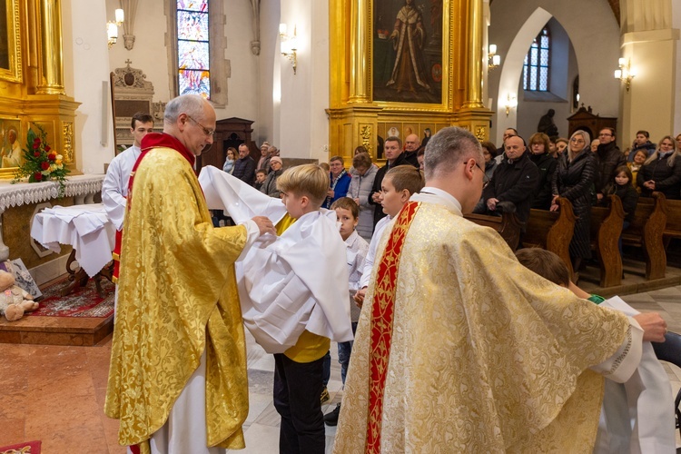 Tarnów. Kandydaci na ministrantów w katedrze