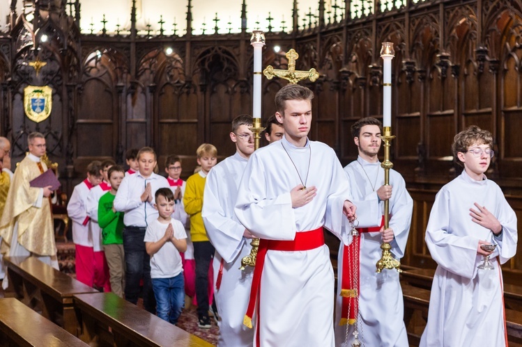 Tarnów. Kandydaci na ministrantów w katedrze