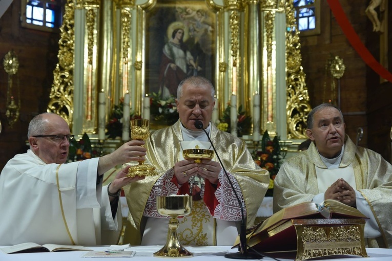 Mszy św. przewodniczył bp Artur Ważny.