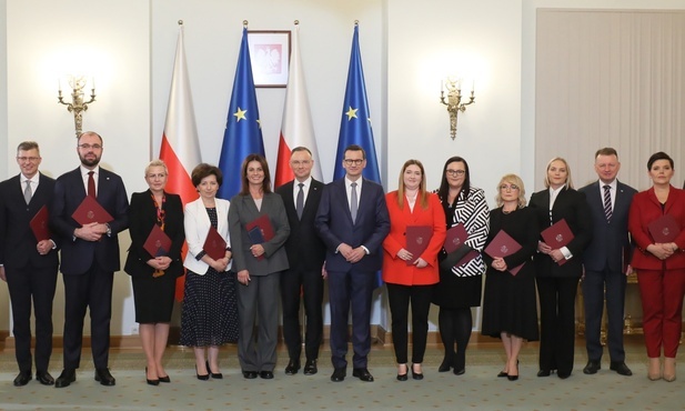 Prezydent powołał rząd Mateusza Morawieckiego
