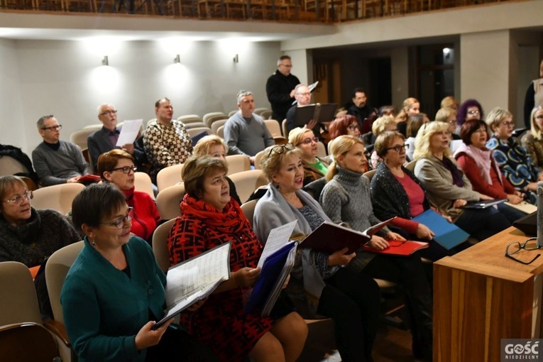 Przygotowania do jubileuszowego koncertu zielonogórskiego chóru Con Spirito