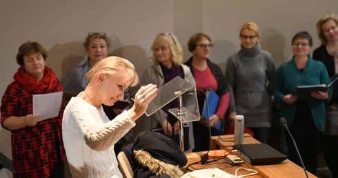 Przygotowania do jubileuszowego koncertu zielonogórskiego chóru Con Spirito