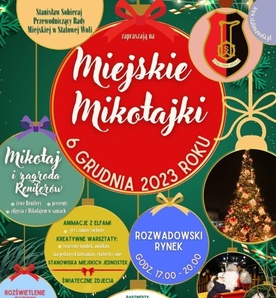 6 grudnia do Stalowej Woli przyjedzie św. Mikołaj.