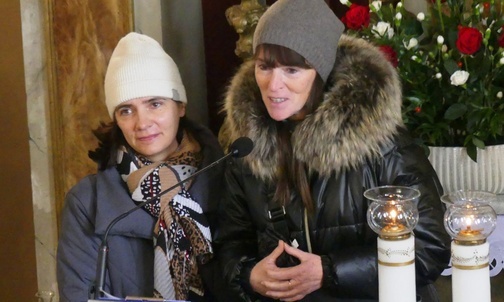 Krewne ppor. Jakuba Śliża i st. post. Józefa Śliża dziękowały za pomoc w godnym upamiętnieniu ich przodków.