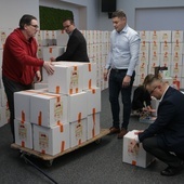 Płock. Paczka Rodakom na Wileńszczyźnie