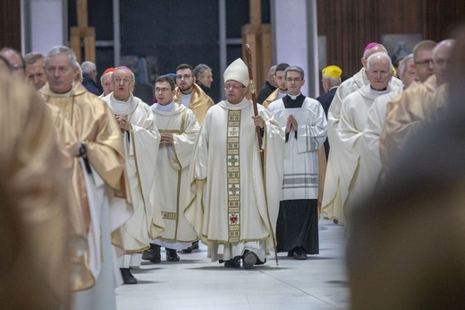 Kard. Ryś na pielgrzymce kapłanów do Świątyni Opatrzności Bożej