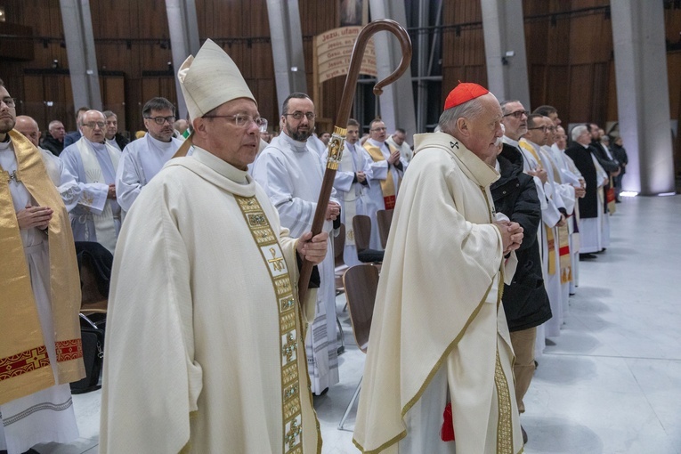 Kard. Ryś na pielgrzymce kapłanów do Świątyni Opatrzności Bożej
