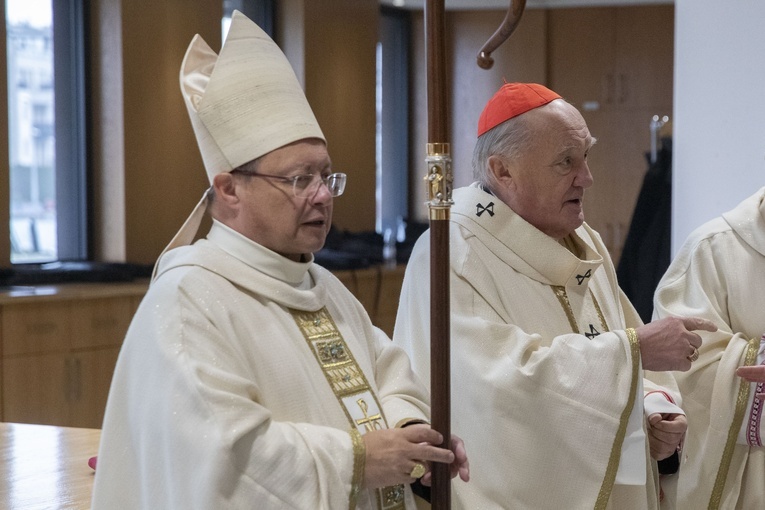 Kard. Ryś na pielgrzymce kapłanów do Świątyni Opatrzności Bożej