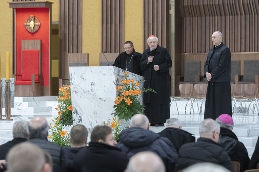 Kard. Ryś na pielgrzymce kapłanów do Świątyni Opatrzności Bożej