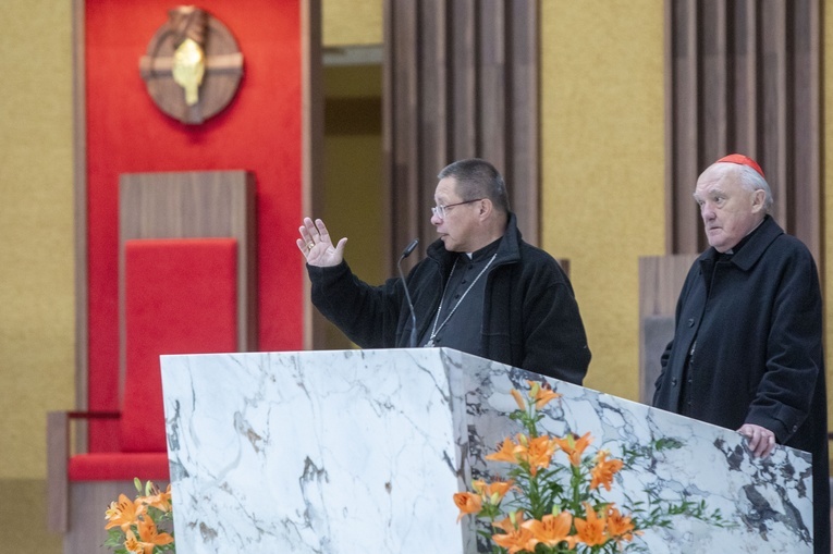 Kard. Ryś na pielgrzymce kapłanów do Świątyni Opatrzności Bożej