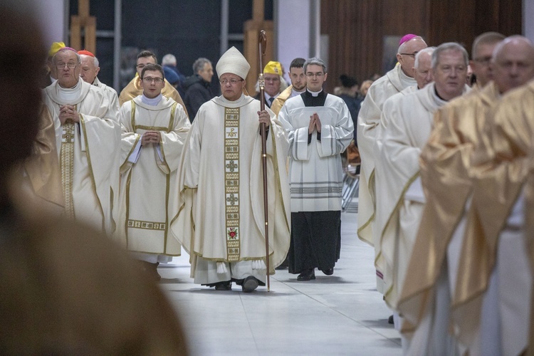 Kard. Ryś na pielgrzymce kapłanów do Świątyni Opatrzności Bożej