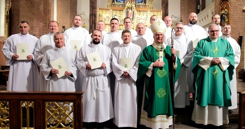 Błogosławieństwo nowych szafarzy