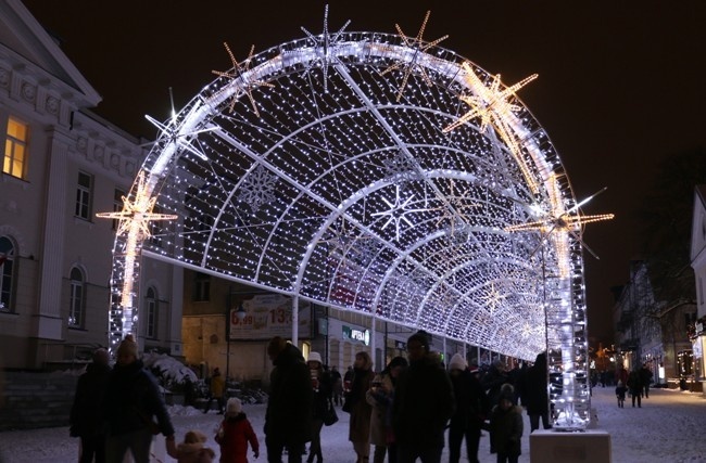 Świąteczna iluminacja w Radomiu