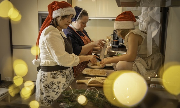 Wspólne gotowanie było też okazją do wymiany doświadczeń i nauki.