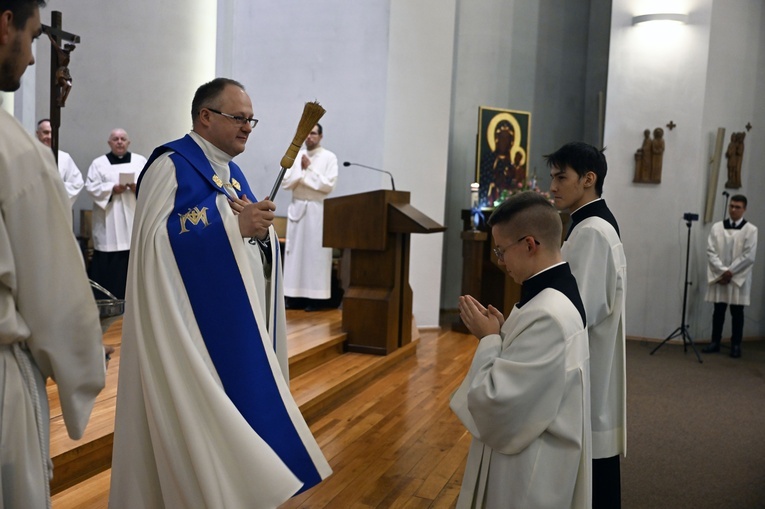 Obłóczyny w koszalińskim seminarium