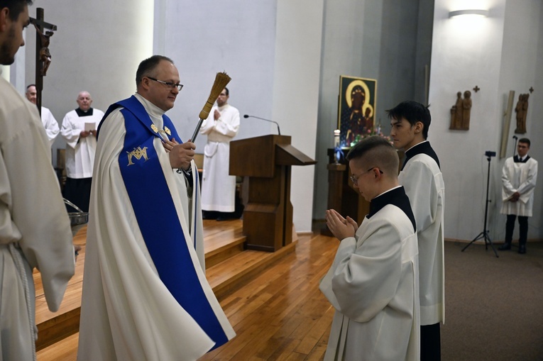 Obłóczyny w koszalińskim seminarium