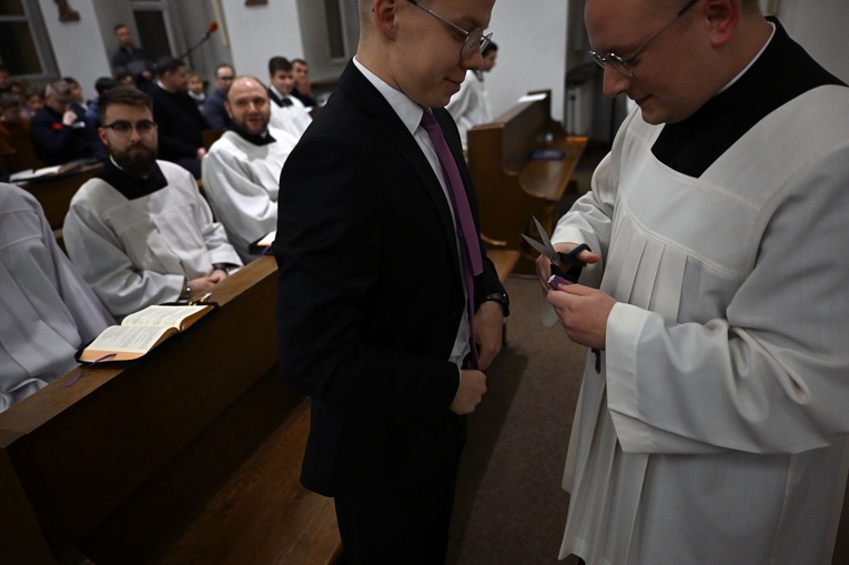 Obłóczyny w koszalińskim seminarium