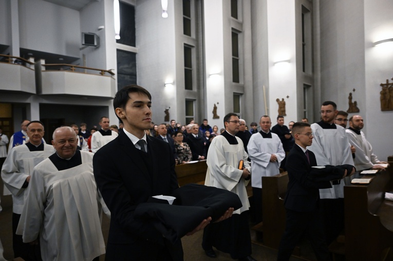 Obłóczyny w koszalińskim seminarium