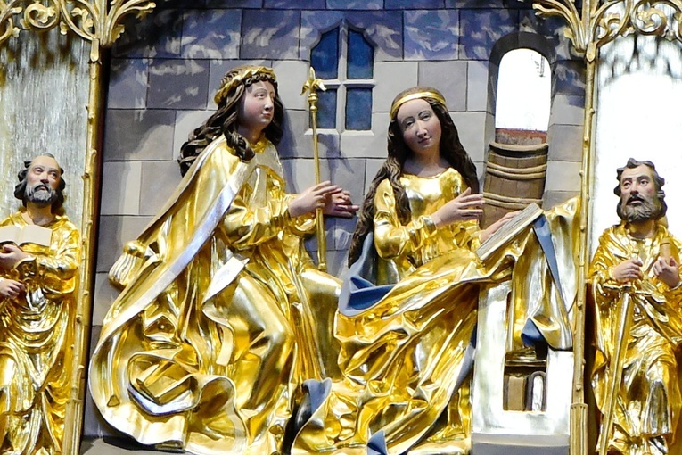 Frombork. Uroczystość zakończenia prac konserwatorskich Poliptyku Fromborskiego