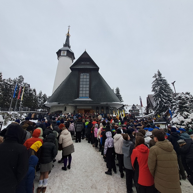 Betlejemskie Światełko Pokoju na Krzeptówkach 