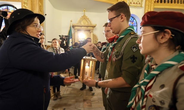 Przekazania Betlejemskiego Światła Pokoju