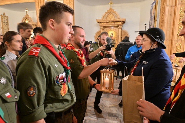 Betlejemskie Światełko Pokoju na Krzeptówkach 