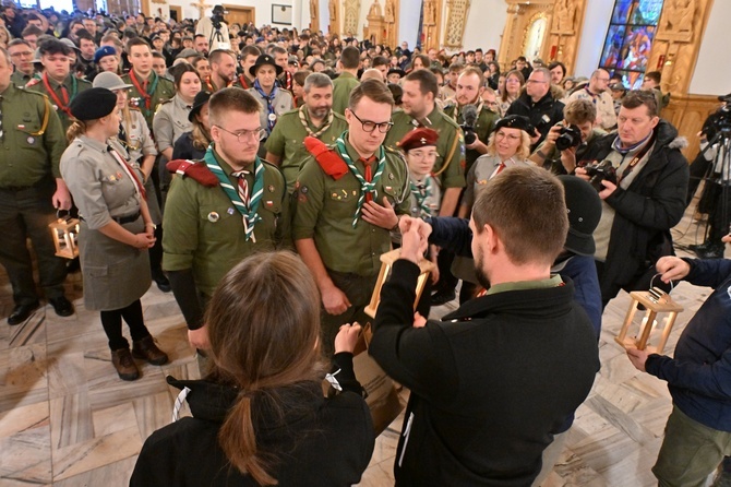 Betlejemskie Światełko Pokoju na Krzeptówkach 