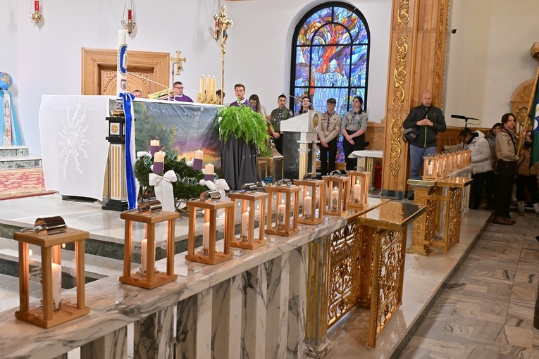 Betlejemskie Światełko Pokoju na Krzeptówkach 