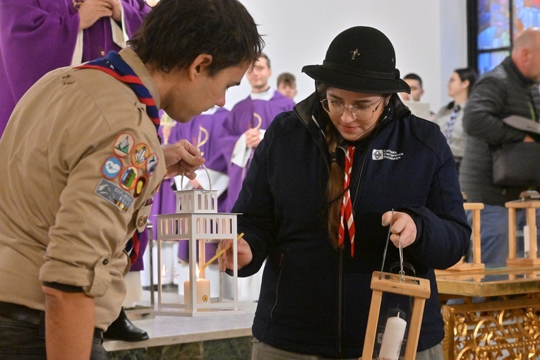 Betlejemskie Światełko Pokoju na Krzeptówkach 