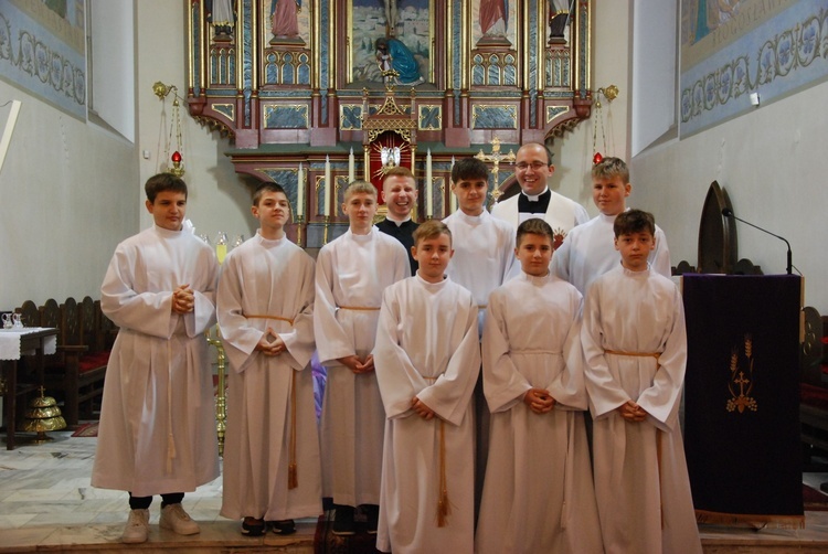 Łużna. Błogosławieństwo nowych lektorów