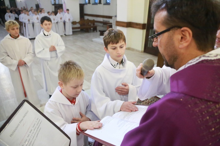 Błogosławieństwo lektorów u MB Fatimskiej