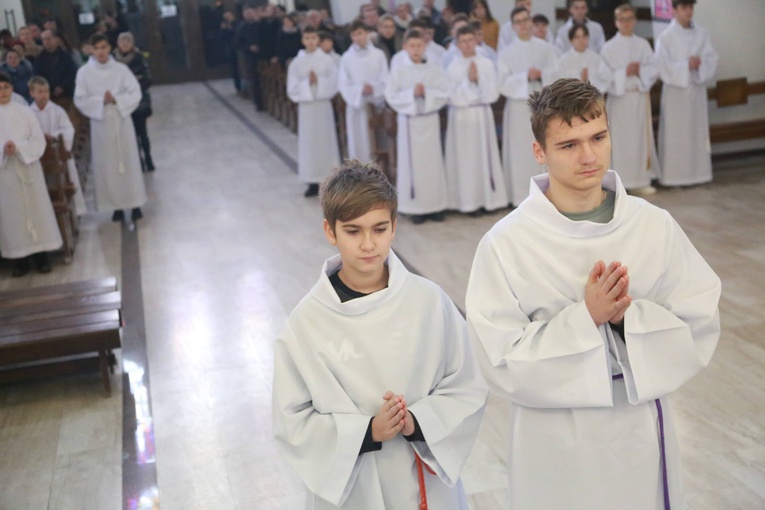 Błogosławieństwo lektorów u MB Fatimskiej