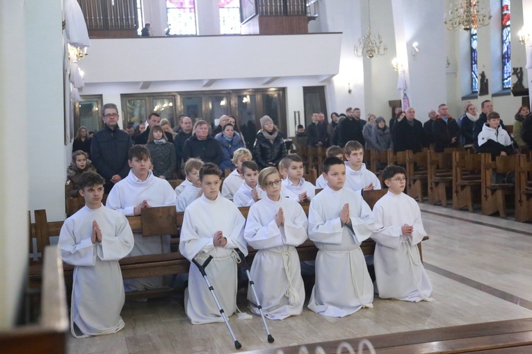 Błogosławieństwo lektorów u MB Fatimskiej