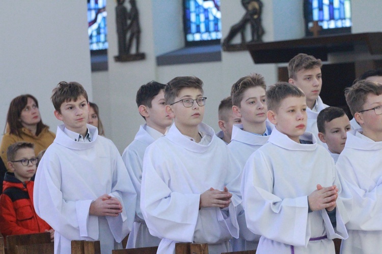 Błogosławieństwo lektorów u MB Fatimskiej