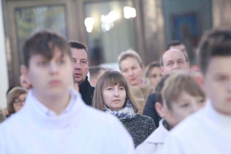 Błogosławieństwo lektorów u MB Fatimskiej