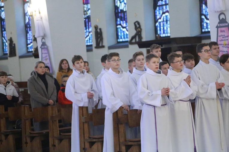 Błogosławieństwo lektorów u MB Fatimskiej