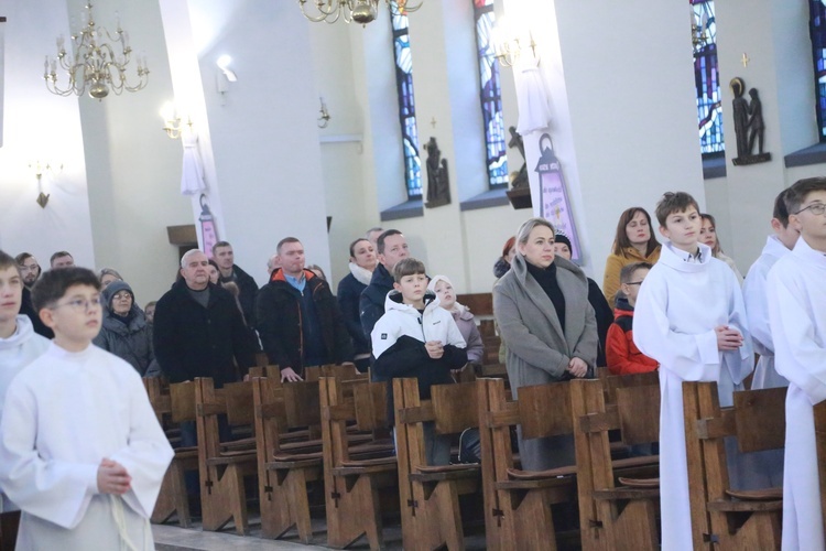 Błogosławieństwo lektorów u MB Fatimskiej