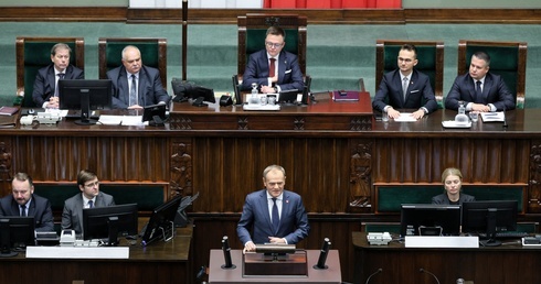 We wtorek w Sejmie expose Donalda Tuska i głosowanie nad wotum zaufania