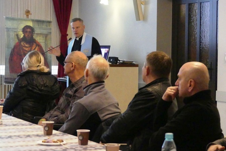 Rekolekcje diakonii wyzwolenia z obrazem Ecce Homo w Bielsku-Białej