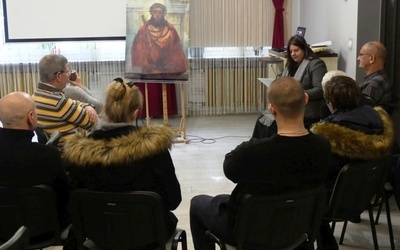 Obraz "Ecce Homo" prowadził uczestnków rekolekcji diakonii wyzwolenia.