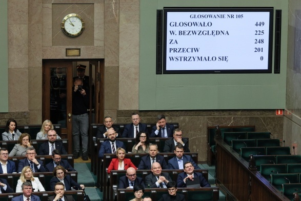 Sejm udzielił wotum zaufania rządowi premiera Donalda Tuska